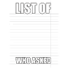 Who AskedMeme