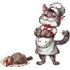 Kiss the Cat Cook funny