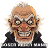 Angry Old Man Caricature