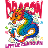 Rainbow Dragon - Little Guardian