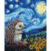  Igel Van Gogh Style Starry Night