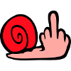 escargot majeur insulte branleur baise toi