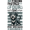 Pêche et Irish Wolfhound