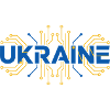 Ukraine Circuit Flag Design