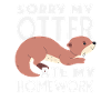 Sea Otter Cartoon Homework