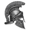 Korinthischer Helm – Antiker Stich