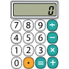 Nombre Jour Math Rétro Calculatrice Affichage