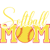 Softball Mom Ball Crest