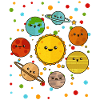 Spotty Solar System Tee