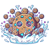 Cookie in Milk in Space