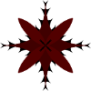 Red Spitzstern Pattern