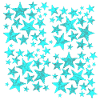 Turquoise Star Pattern