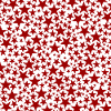 Red star pattern on dark background