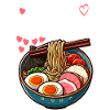 Ramen Liebe Bunt