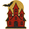 Glittering Halloween Castle
