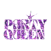 Party Queen Glitter Typography