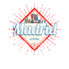 Madrid Capitale Espagne Rétro Skyline Souvenir