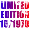 55th Birthday Limited Edition 10/1970