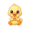 Chick Heart Motif