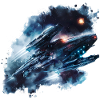 Nebelstern Spacefighter, SciFi UFO