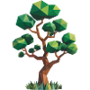 Tree - Cool Low Poly Logo