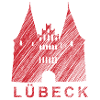 Lübeck Holsten Gate – Urban Sketch Design