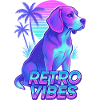 Retro Beagle Dog Vibes