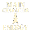 Main Character Energy Silhouette