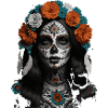 Sugar Skull Bloom Crown