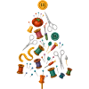 Sewing Christmas Tree Design