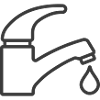 Water Faucet Tap Icon Logo Plumber