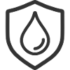 Water Protection Shield Icon