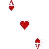 Playing Cards Contrast - Ace of Hearts