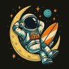 Lunar Cosmos Astro Surfer