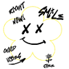 Urban Flower - Streetwear- Print-black