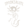 Spooksalotl Skeleton Axolotl Halloween