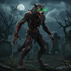 Grimwerewolf Moonlit Night