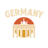 Germany Brandenburg Gate Sunset