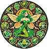 Emerald Fairy Mandala