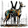 Galgo StreetArt No.04b