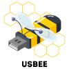 USBEE - Cute USB Bee Pun