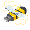 Funny USB Bee Cartoon