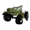 Olive Green Offroad Car Print