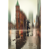 Zwischen Regen und Reflexion – Stadtmoment