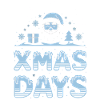Xmas Days Blue Santa Design