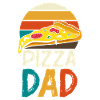 Pizza Dad Retro Logo