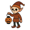 Gnome Halloween Lantern