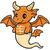 Ami dragon orange