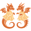 Zwillingsdrachen Duett