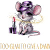 Hot Mouse with Glamour & Lipstick